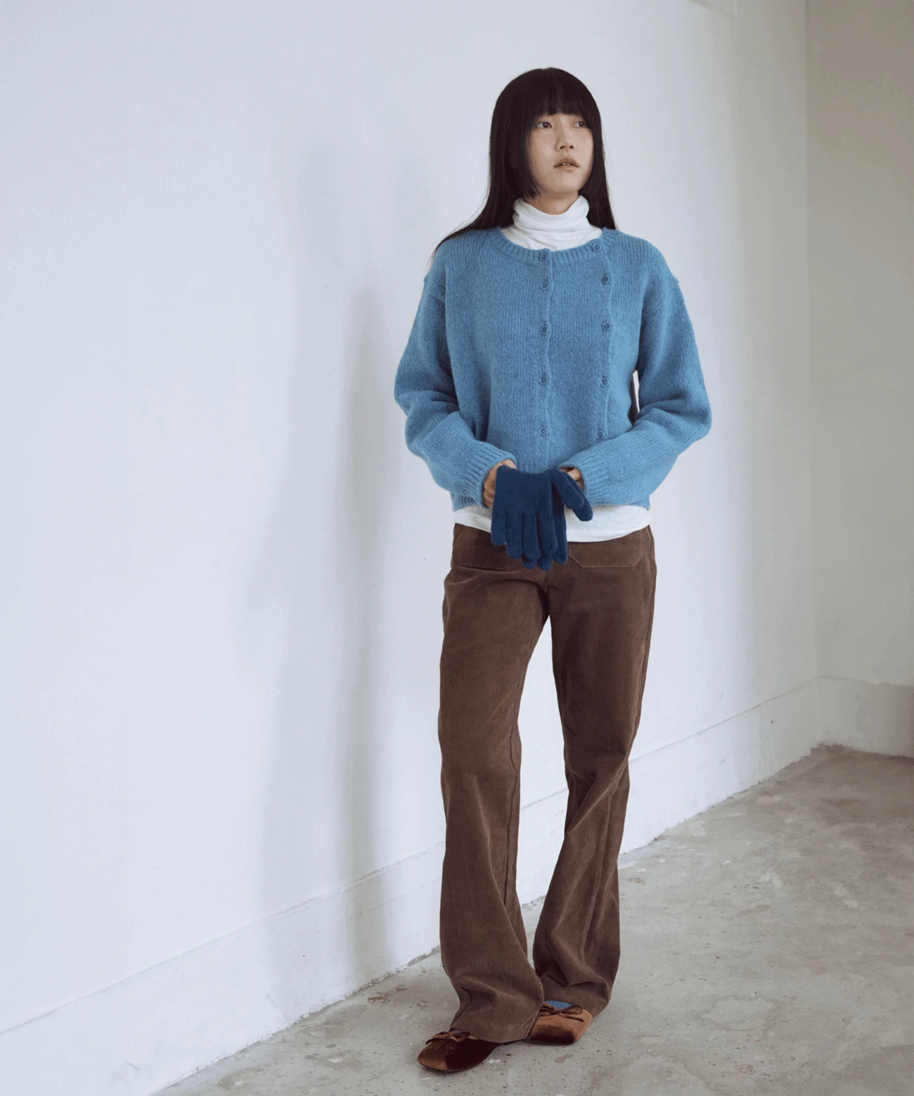 더블 투웨이 울 니트 - 3컬러