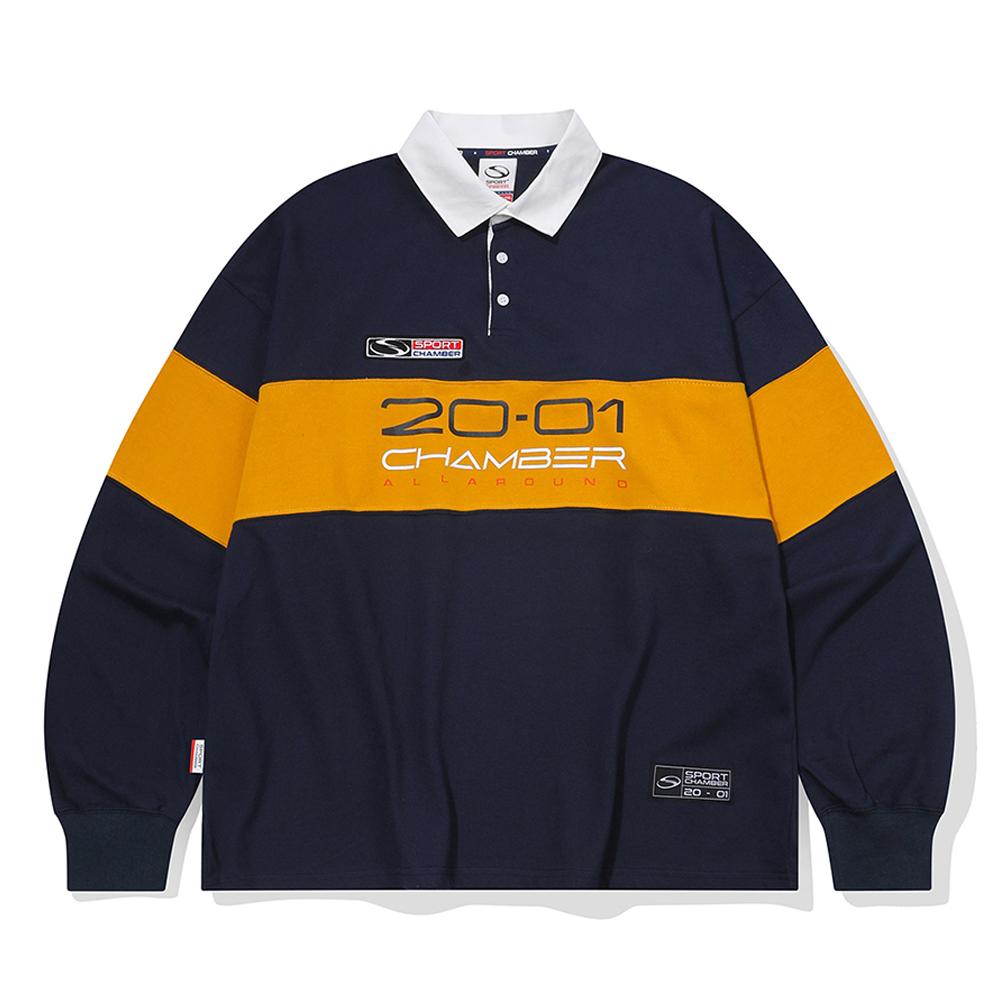 SC 2001 럭비 티셔츠(네이비)
