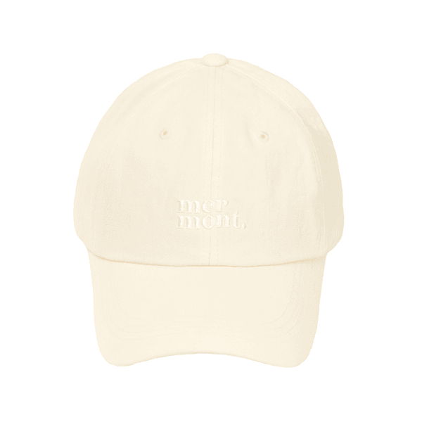 [당일발송]mermont signature cap (cream)