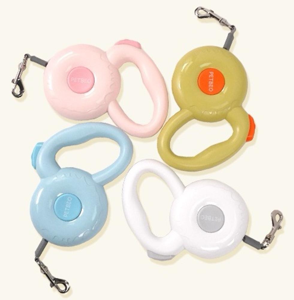펫베오 강아지 산책 도넛 자동리드줄 자동줄 3M