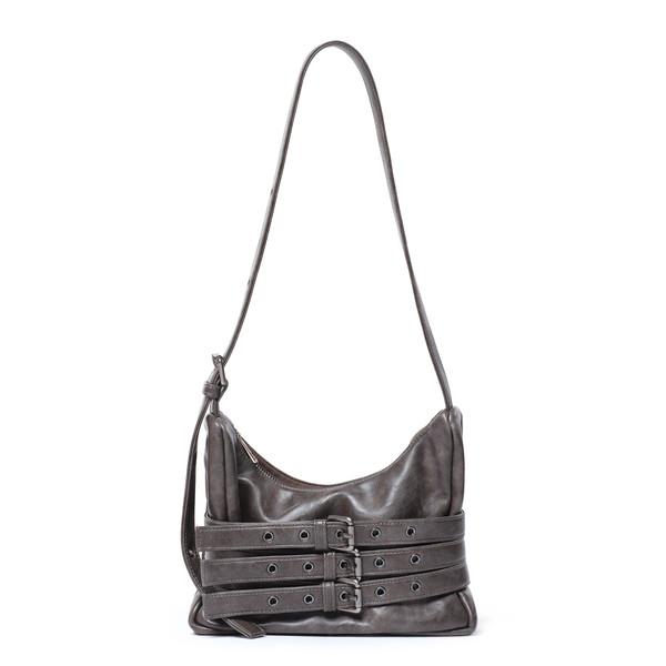 벨트백 trio belt mug bag M baked gray