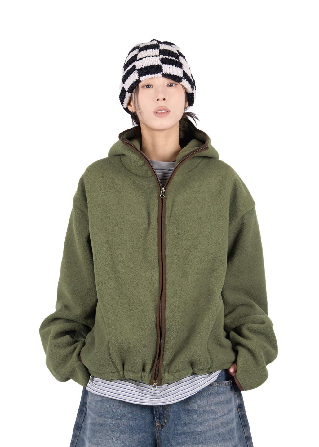 릿킴 WOODLAND FLEECE ZIP-UP