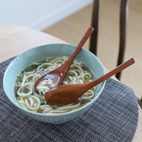 옻칠 우동 스푼