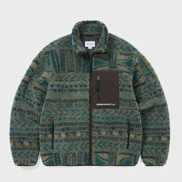 SP Sherpa Fleece Jacket Olive