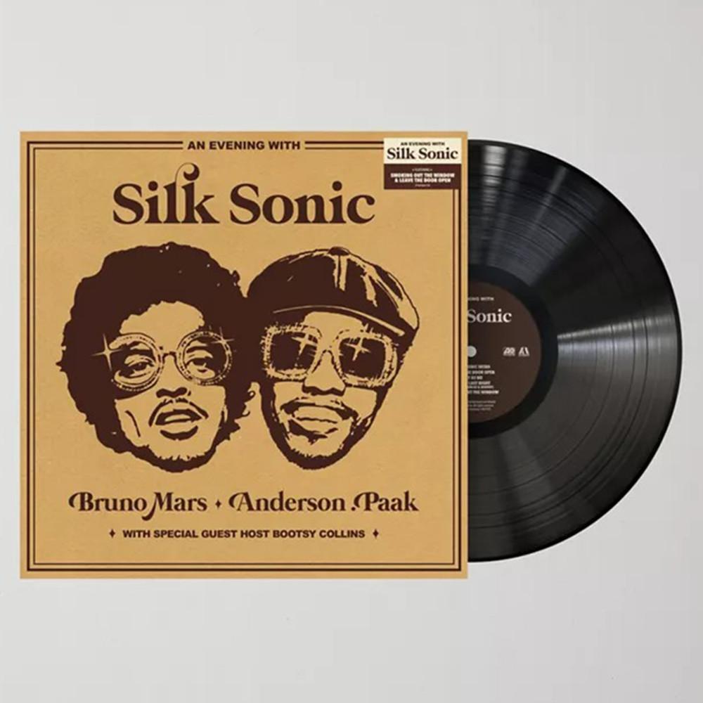 실크소닉 LP 브루노마스 앤더스팩 An Evening With Silk Sonic