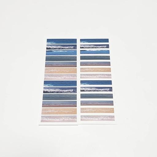 본쥬흐네 바다테이프 씰스티커