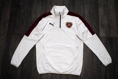 HEART OF MIDLOTHIAN 저지 축구 셔츠 2015-2016 푸마 롱슬리브 트레이닝 S