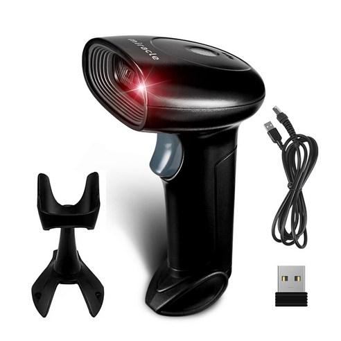미라클엠 무선 바코드 스캐너 + 거치대 - POS/바코드스캔 | 쿠팡