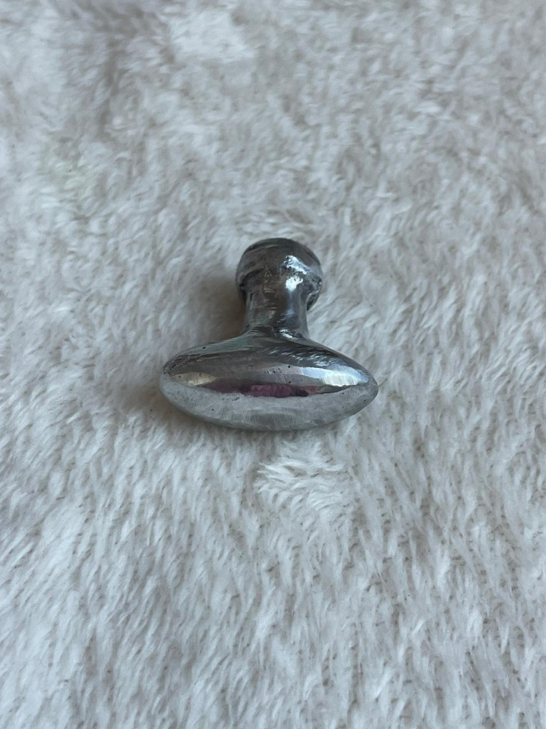 Lttc oval knobs (silver)