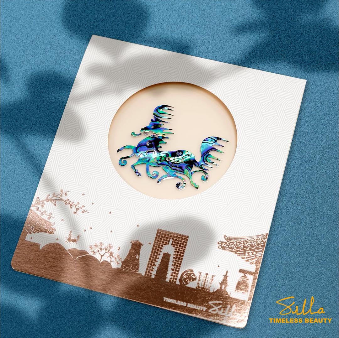 Timeless Beauty- SilLa 천마도 자개 스티커