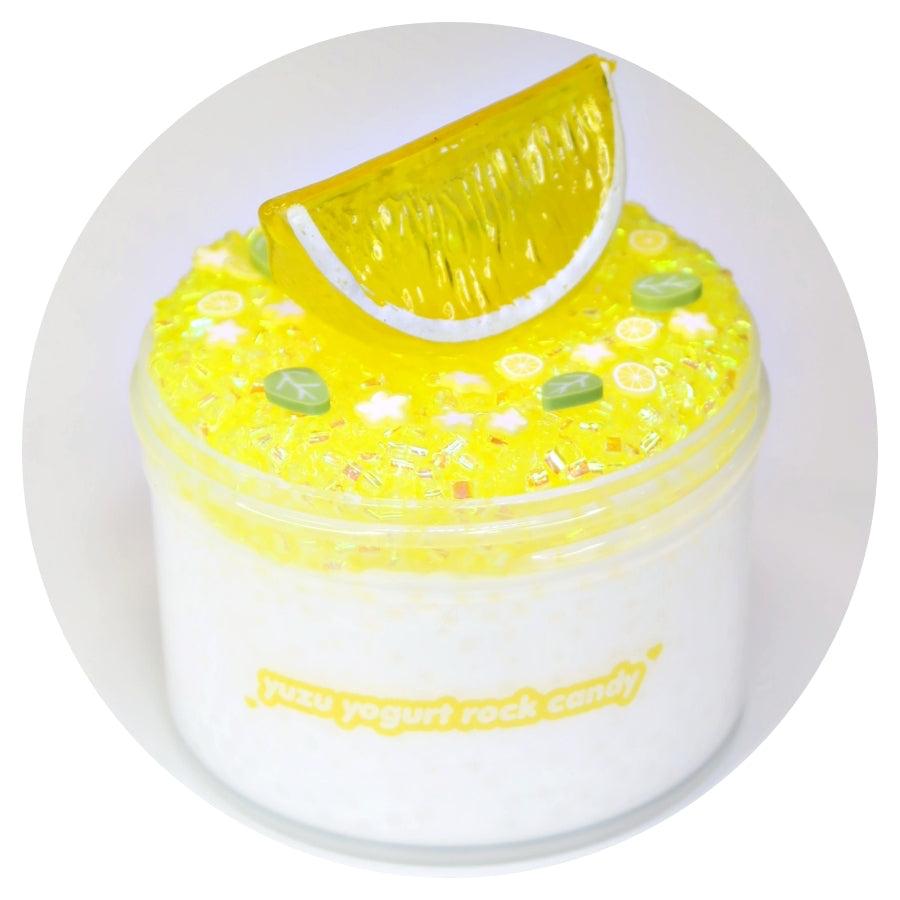 Yuzu Yogurt Rock Candy Slime