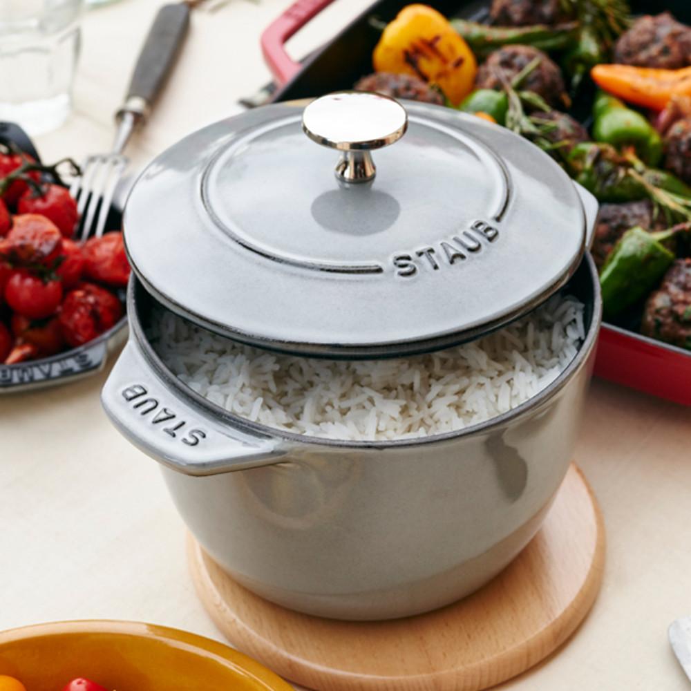 [♣꼬깔손잡이♣][ST1721618] [스타우브] 라이스 꼬꼬떼 그레이 16cm