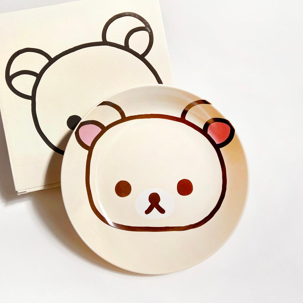 코리락쿠마 접시 리락쿠마 그릇 볼 일본 캐릭터 빈티지 잡화점