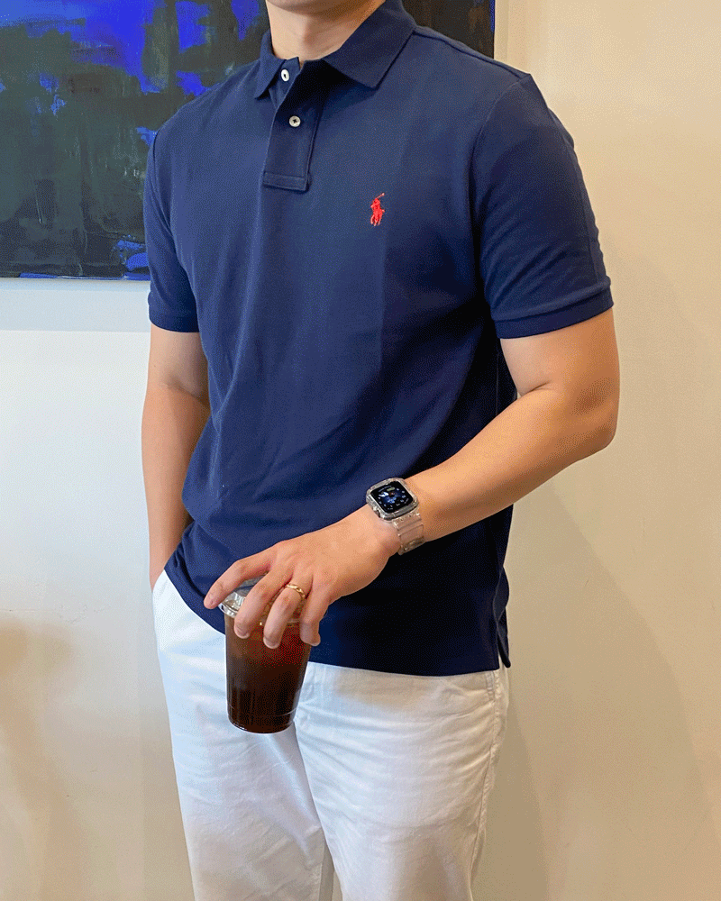 폴로 랄프로렌 클래식핏 카라 티셔츠 남녀공용 11컬러