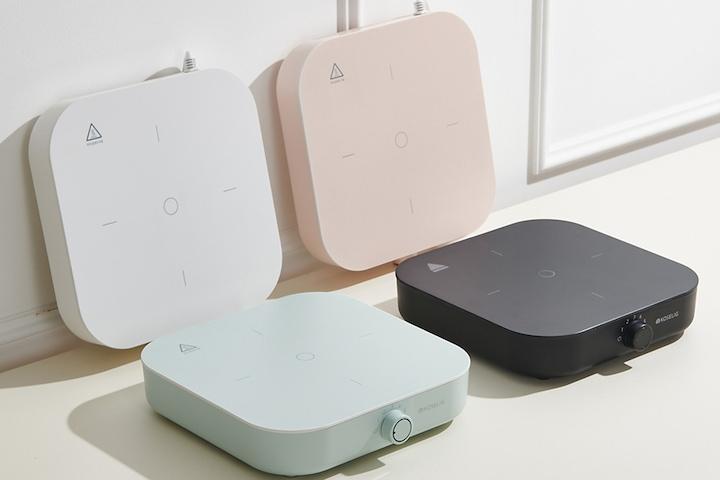 감성 1구 인덕션 위드 with 화이트/블랙/핑크/민트 전기레인지