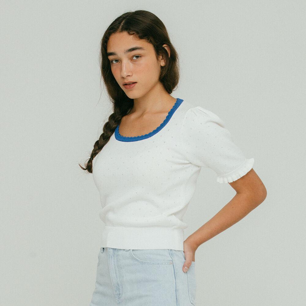 Susan Scallop Punching Knit VC2333PO004M