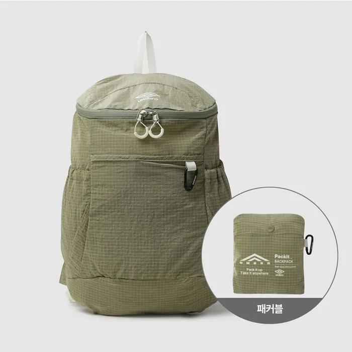 팩잇 경량 패커블 백팩 (15L) 라이트 그린 UR223CBP41
