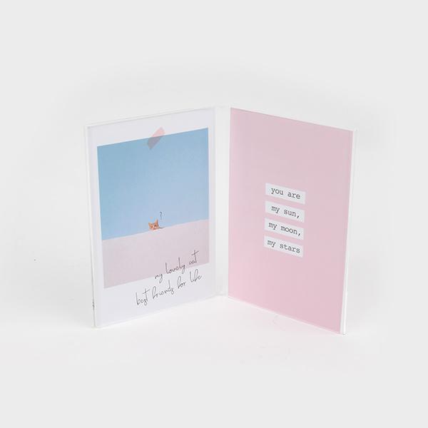 아크릴액자(V형)4X6
