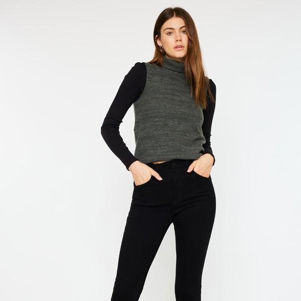 [여자친구 유주, 가수 보라, 아이브 가을, 모모랜드 제인 착용]  프리미어 하이웨이스트 스키니 진 브랜딧