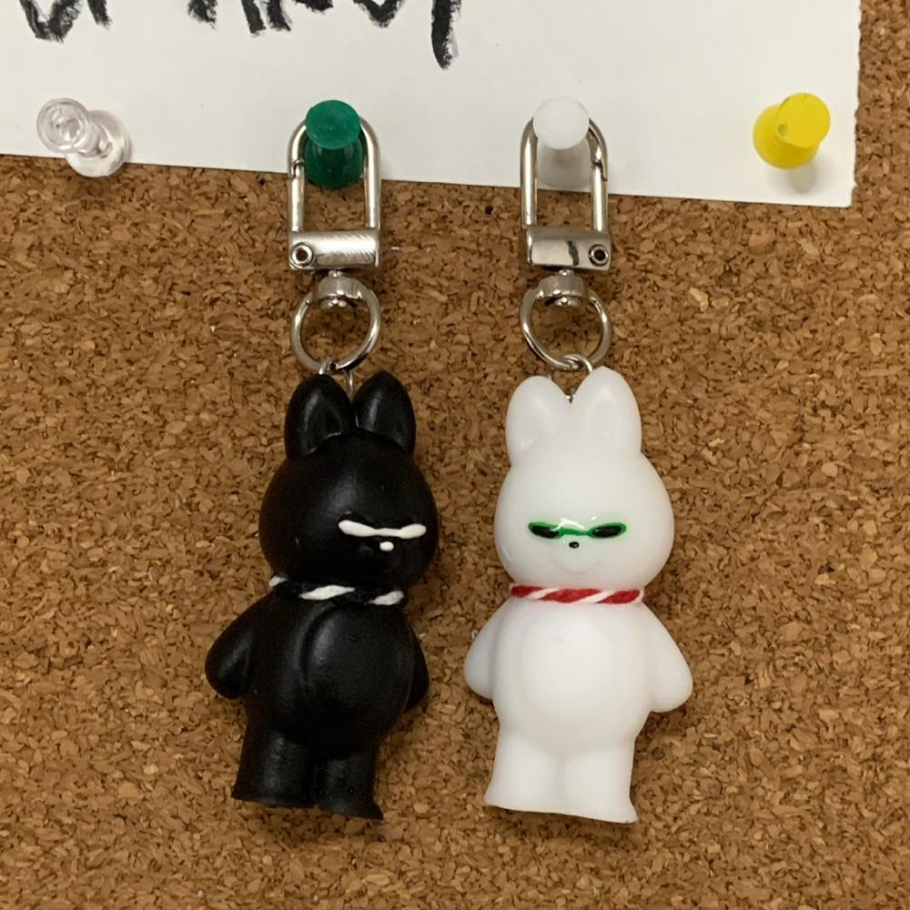 삐딱래빗 키링 자동차키링 토끼키링