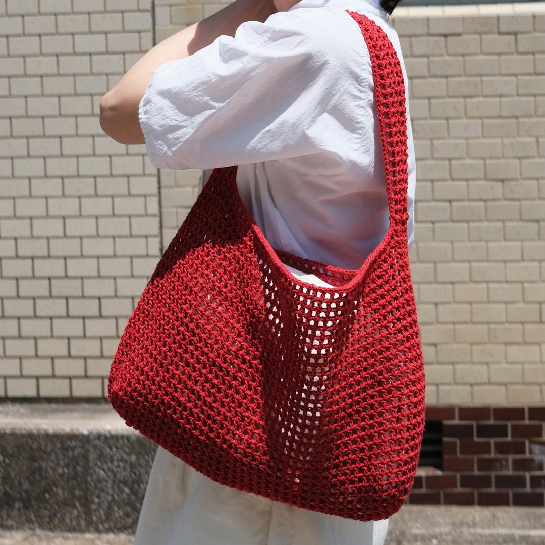 AERY MESH BAG RED