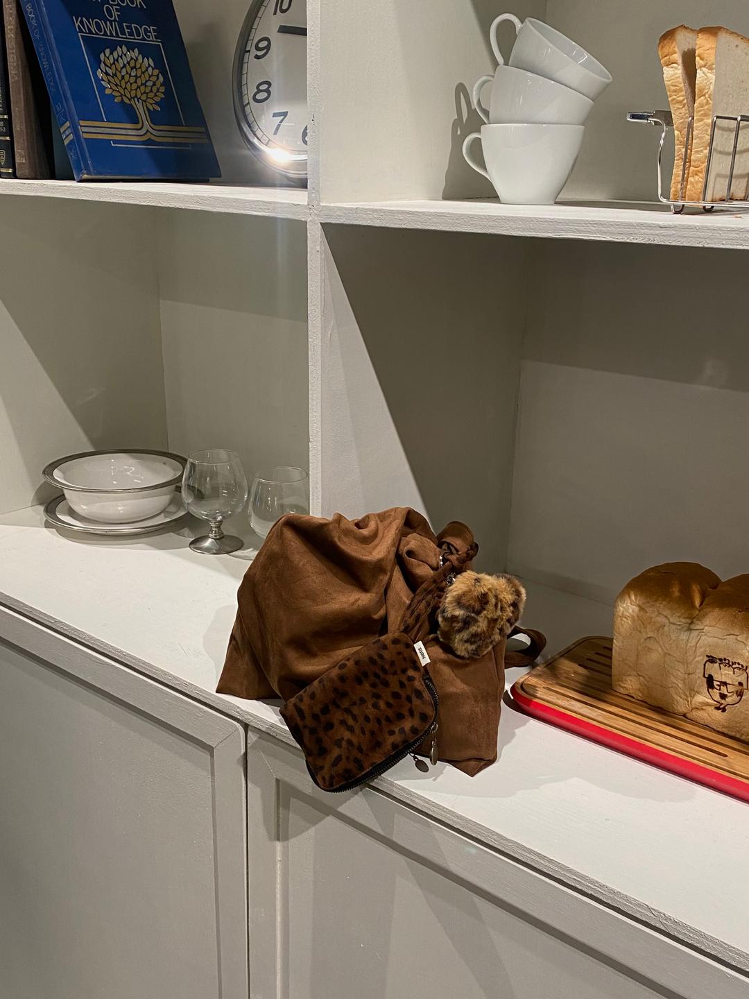 [promotional event] mood bag + leopard wallet pouch + lovely heart keyring