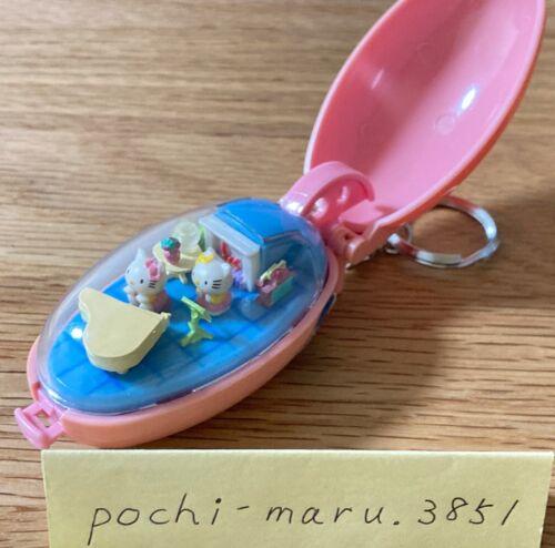 빈티지 타카라 1997 헬로 키티 포켓 크리터스 키체인 산리오 카와이 희귀