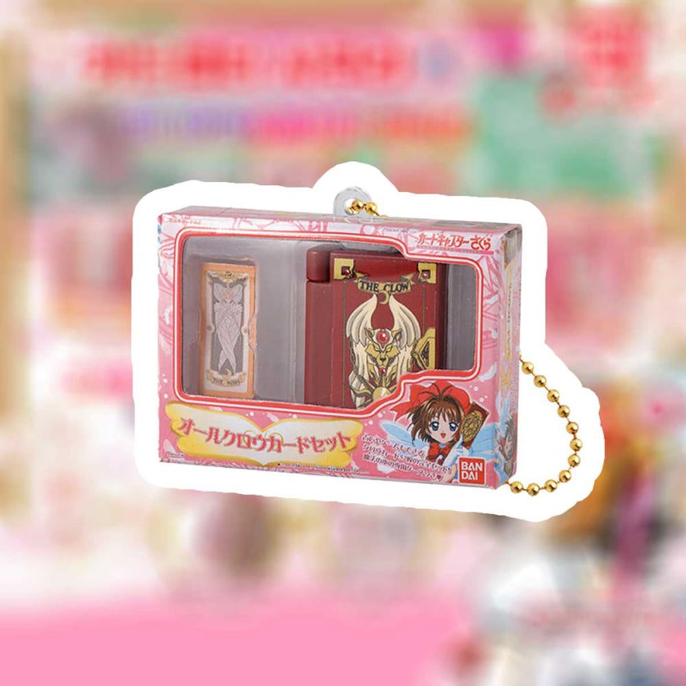 [반다이] 카드캡터 체리 사쿠라 미니어처 패키지 일본 확정 가챠 올크로우카드