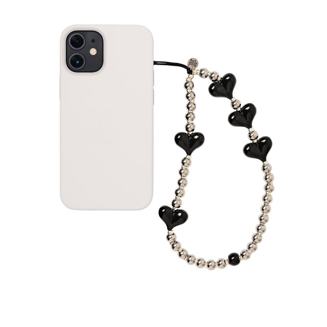 Steel My Heart Midnight Wristlet Phone Strap