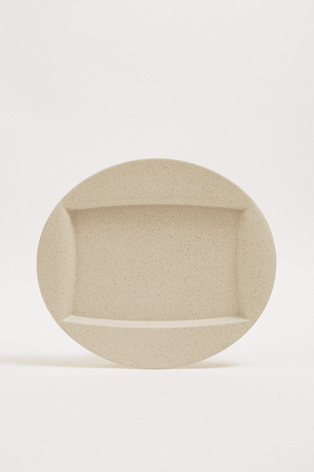 Soil Large Oval Plate (3colors)
