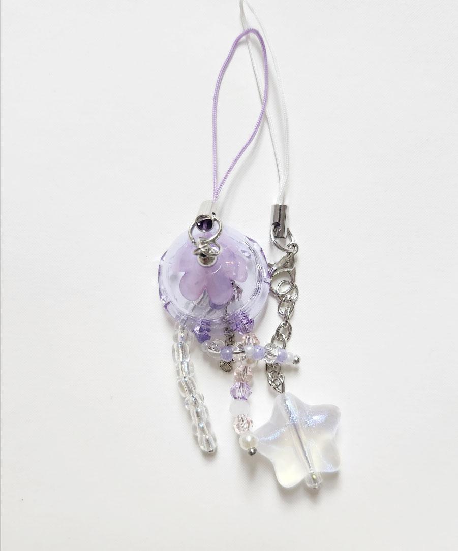 Star&Jellyfish 핸드폰고리 (1+1)