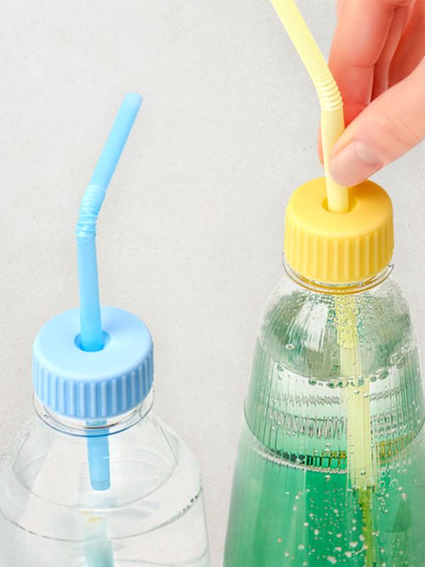 실리콘 물병 뚜껑 2개입