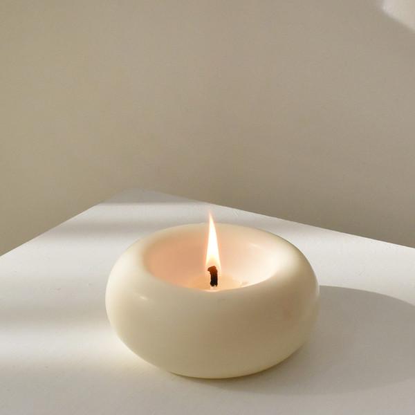 프레스 캔들 - ivory