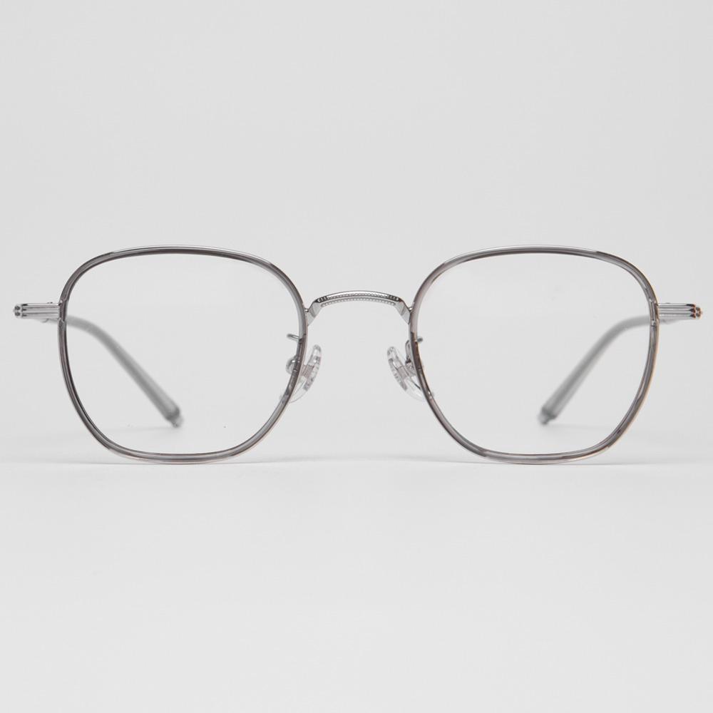 Rolly 스틸 그레이 메탈 안경