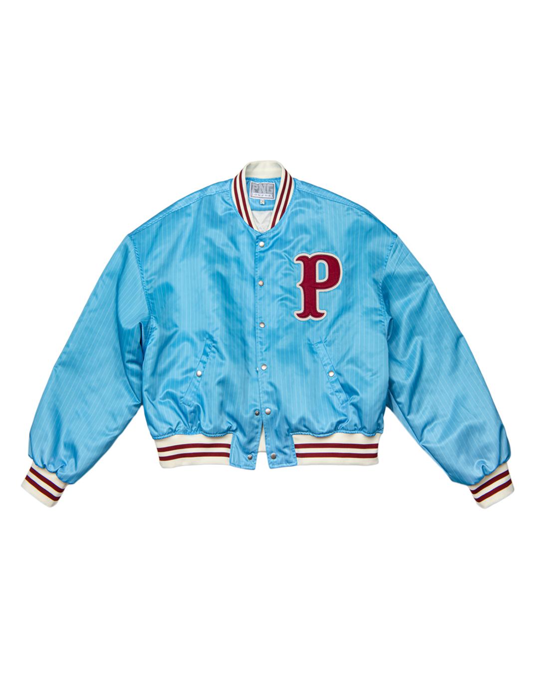 P LOGO BOMBER - SKY BLUE