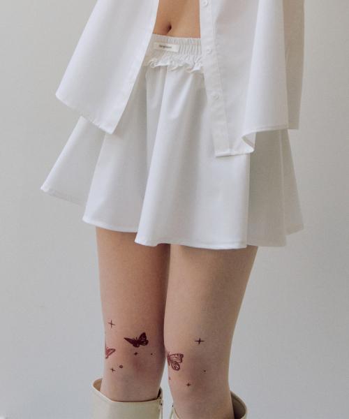 지젤 에이 스커트 팬츠 [WHITE]