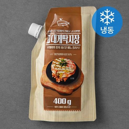 고래미 붉은대게딱지장 (냉동), 400g, 1개 - 양념게장 | 쿠팡