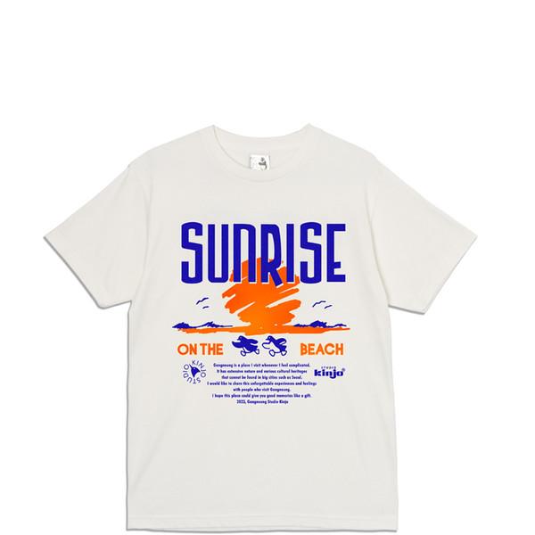 킨조 선라이즈 반팔 아이보리