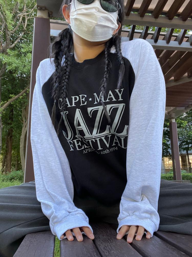 기모추가 나그랑 배색 재즈맨투맨