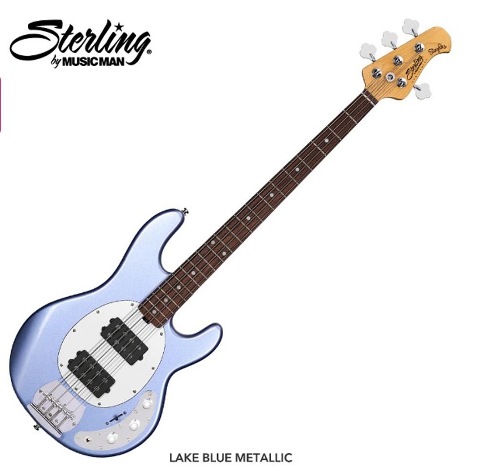 뮤직맨 베이스 SUB RAY4 HH, LAKE BLUE METALLIC