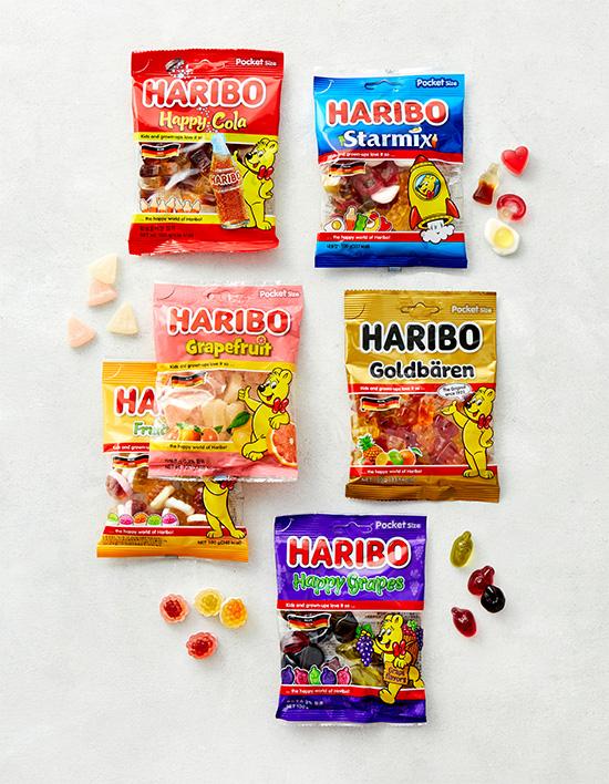 하리보 포켓 사이즈 젤리 6종 (택2)