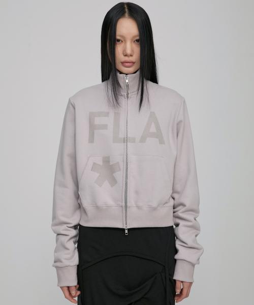 FLAREUP Zip Track Jacket (FL-107_Grayish Pink)