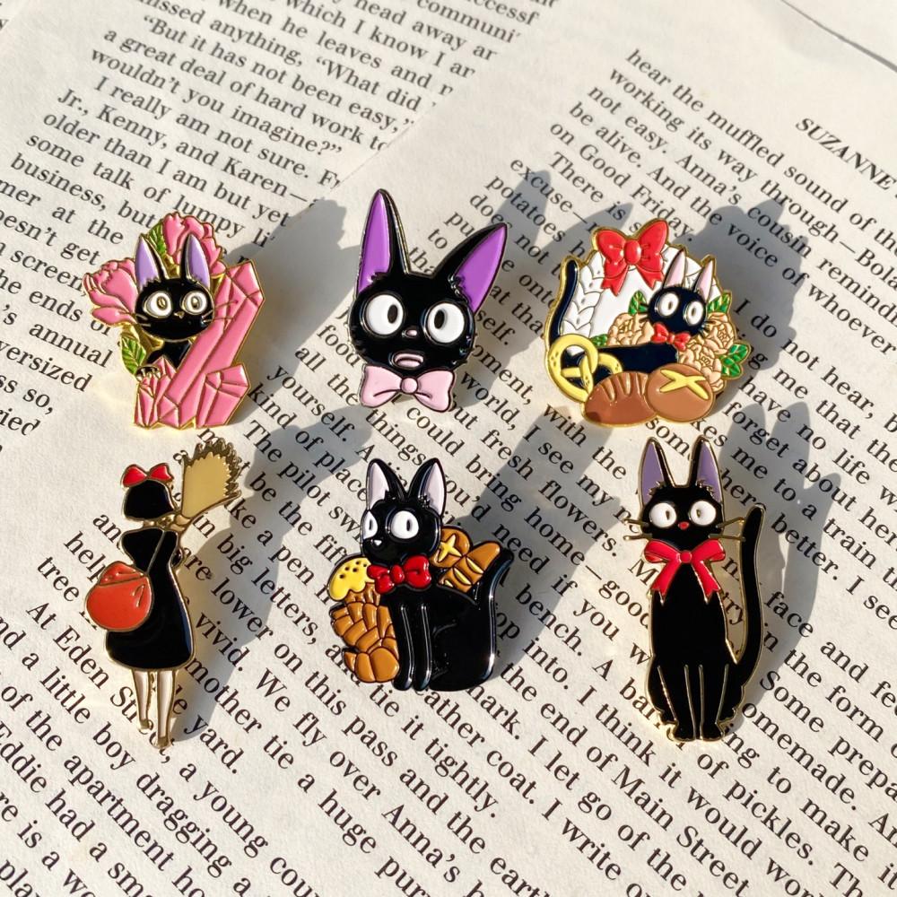 [마들렌 수] 키키, 지지 뱃지 / 우정템 커플템 선물 브로치 핀