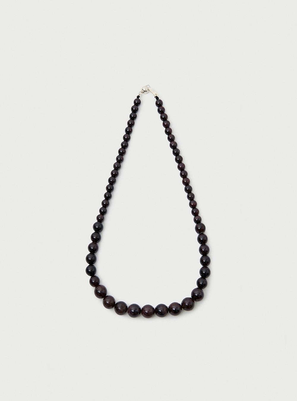 [2ND] SERENE NECKLACE - RED BROWN