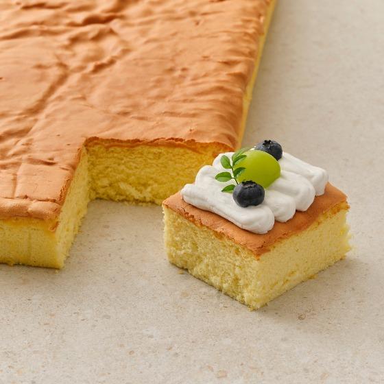 대형 사각 케이크시트 2100g 2개입 (바닐라/초코)