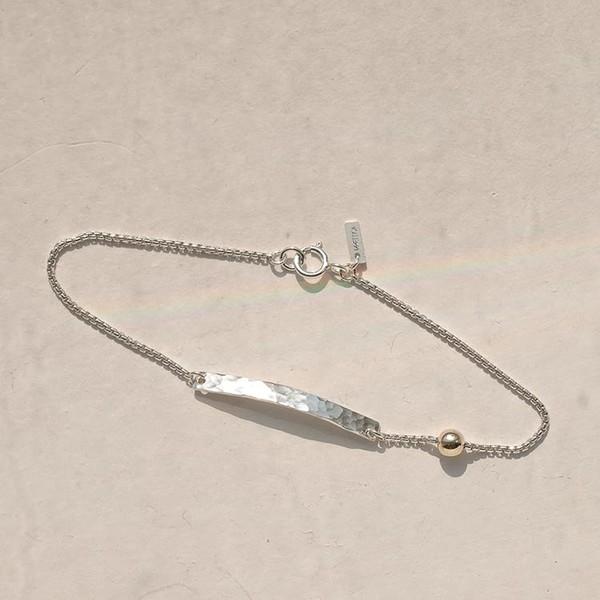 셀레네 스틱 14K 골드&실버 팔찌, 139032