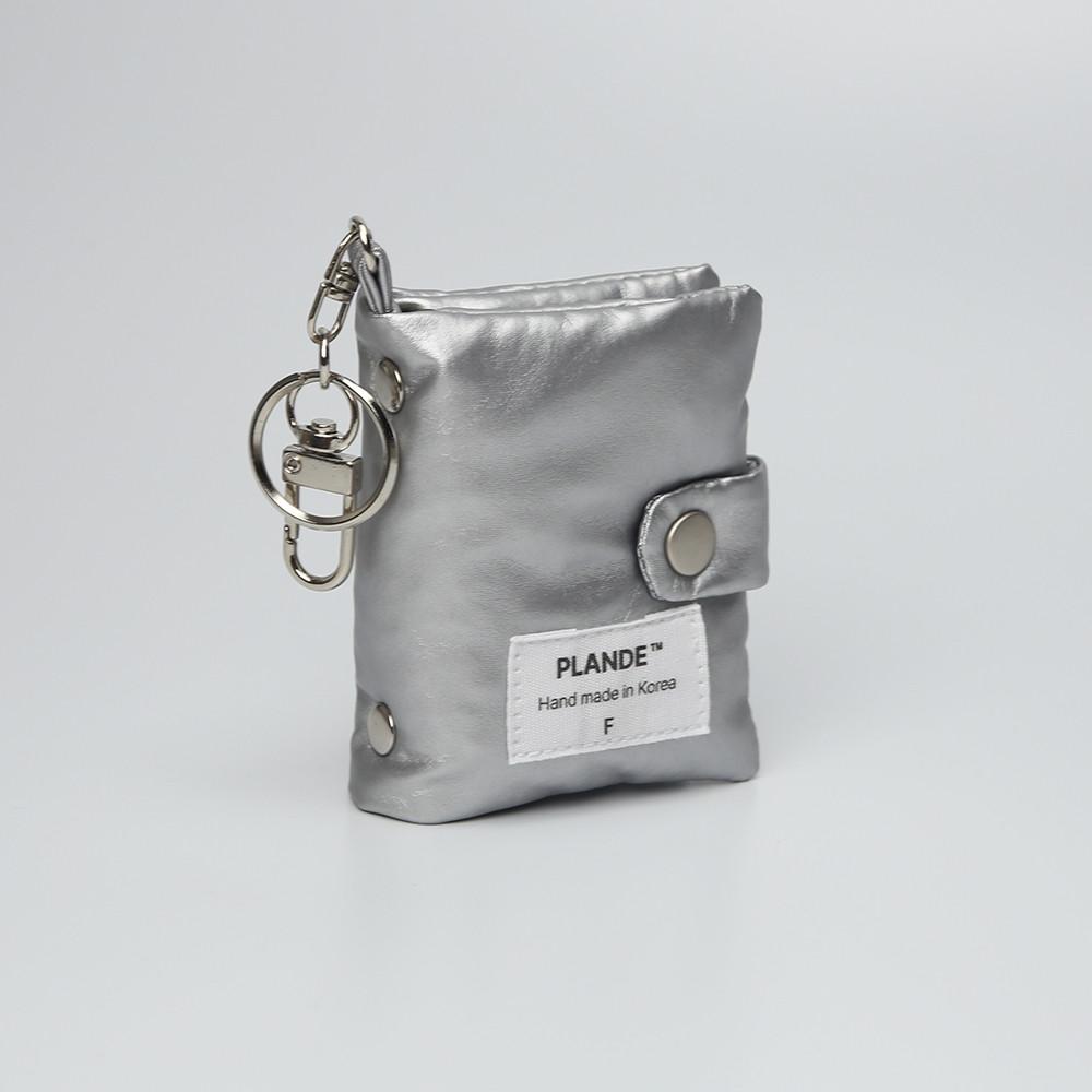 [플랜드] [F] 미니 3공 다이어리 키링_실버