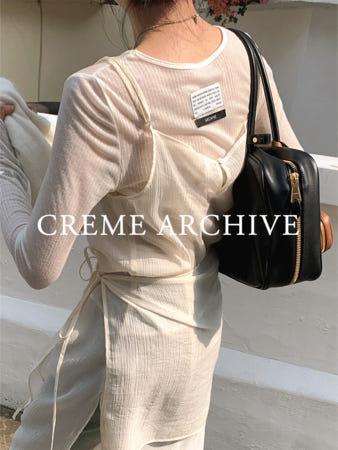 이런 상품 어때요? [CRÈME ARCHIVE] 베티 라벨 티셔츠
