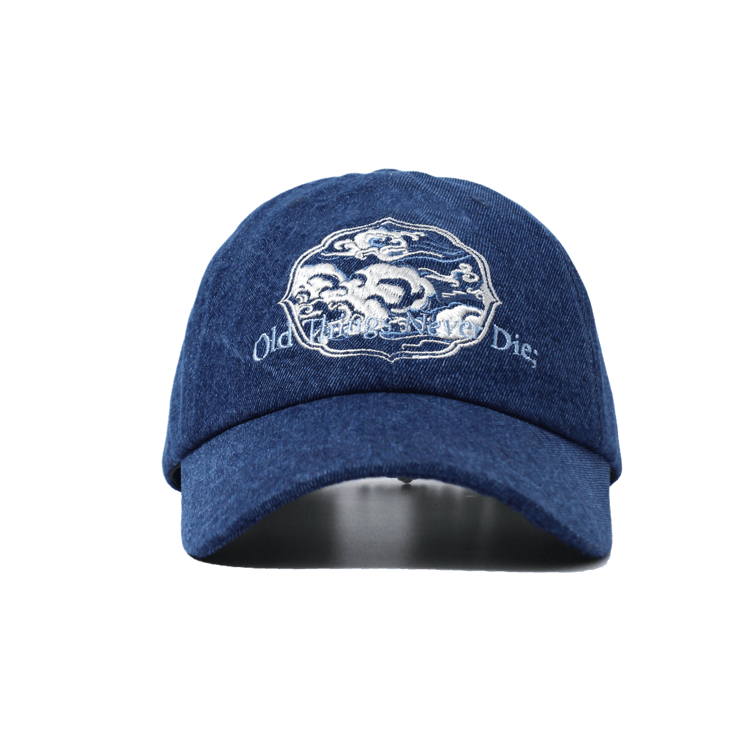 KNOT BALL CAP_ THE CLOUD_DEEP BLUE