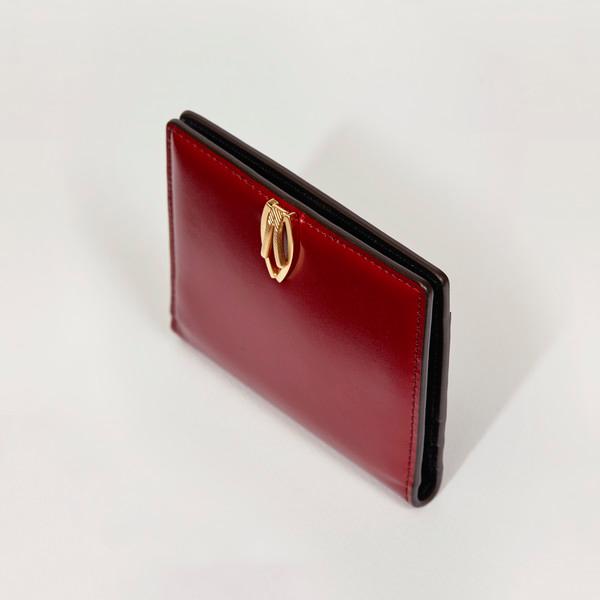 Lumi Card Wallet Deep red